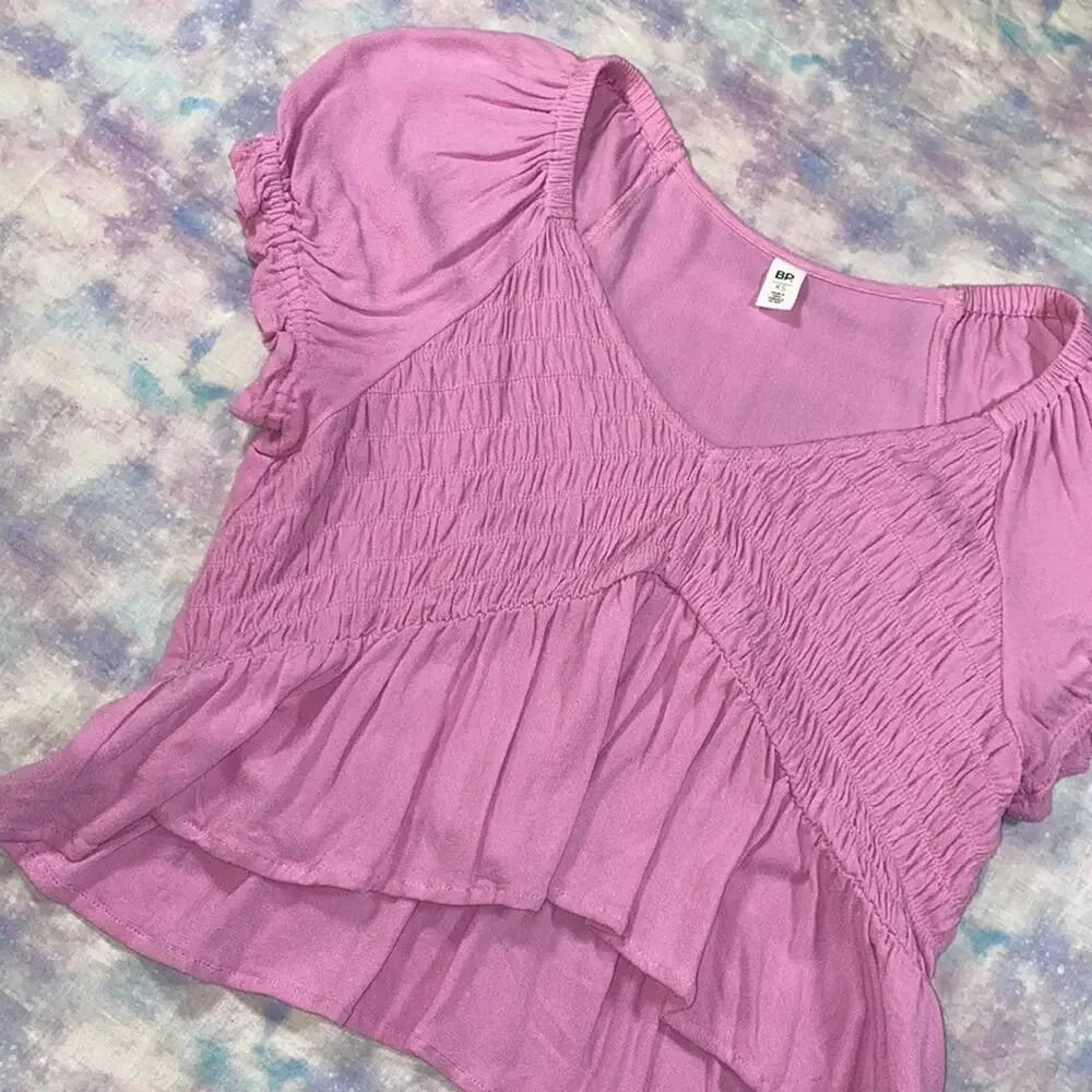 BP • Frilly Ruched Princess Top - Picture 9 of 10